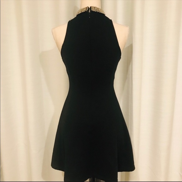 Black Topshop Sleeveless Dress - Picture 4 of 6